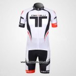 2012 Maillot Ciclismo Castelli Noir et Blanc 1 Manches Courtes et Cuissard